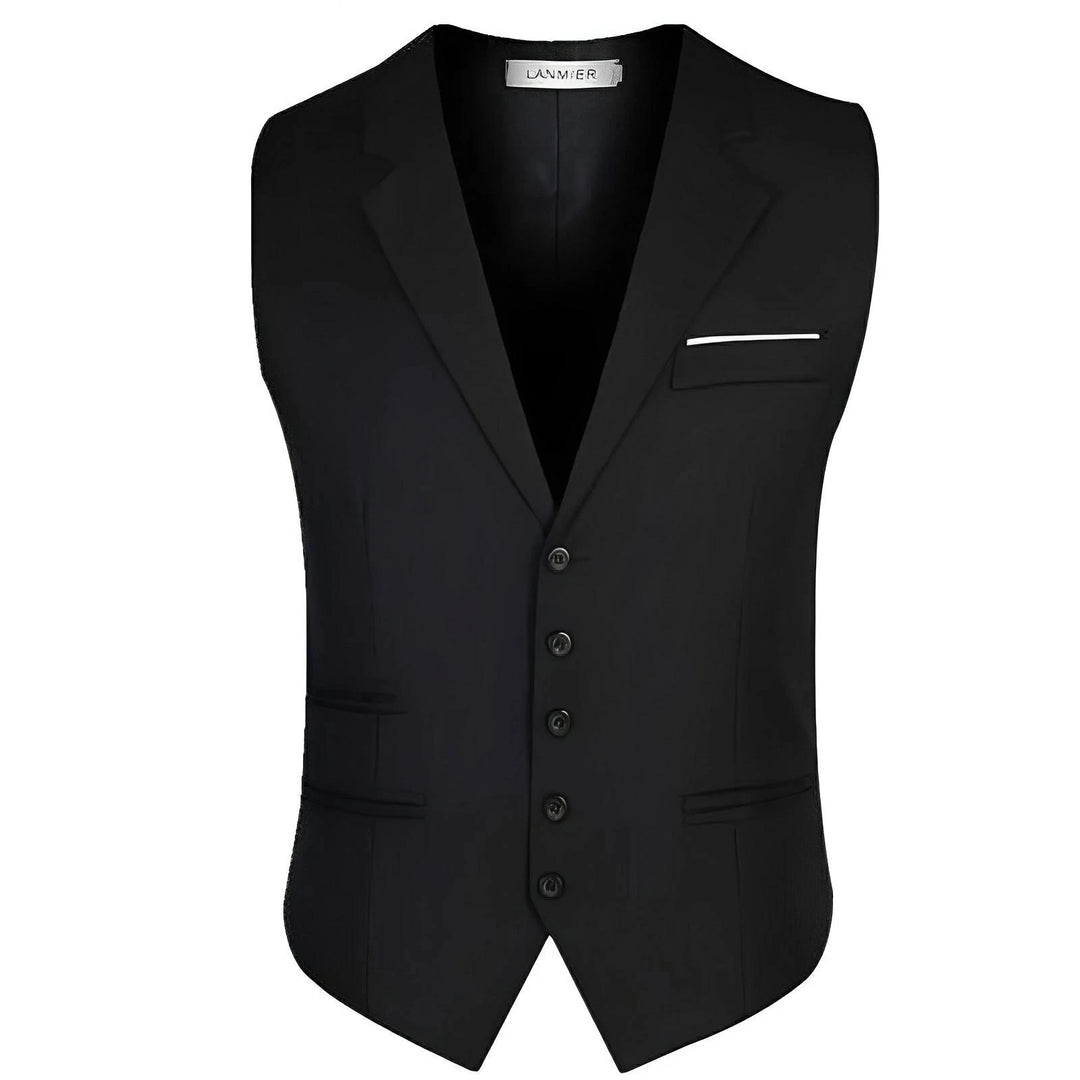 Abernathy Tailored Vest Wynston Duke Black XS 