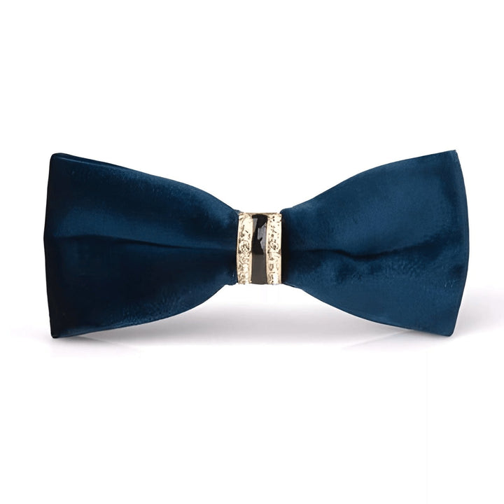 Alistair Velvet Bow Tie Wynston Duke Blue 