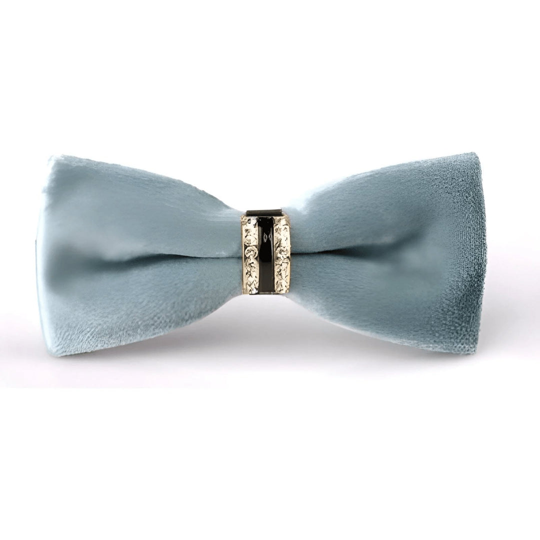 Alistair Velvet Bow Tie Wynston Duke Light Green 