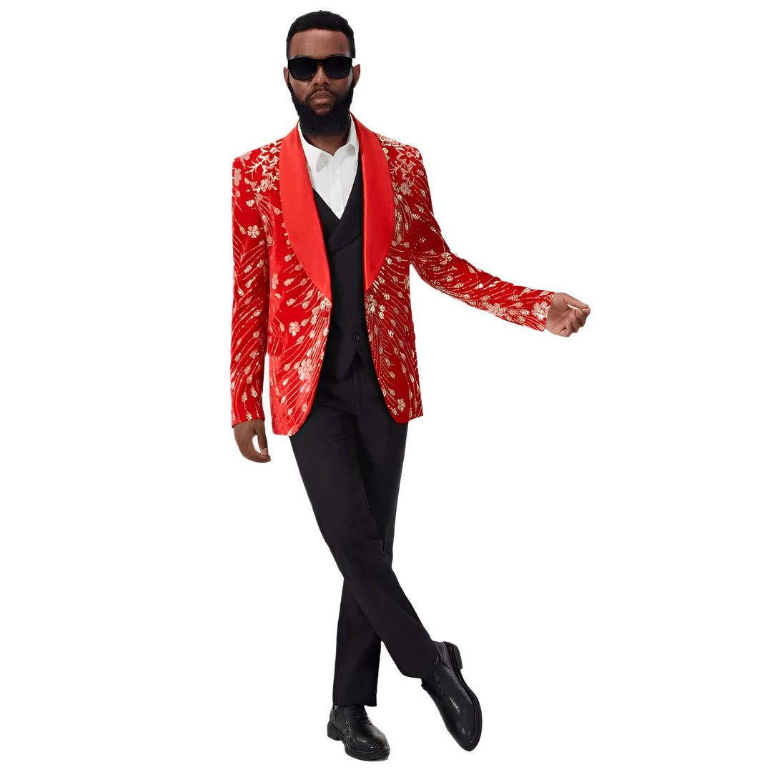 Ashbury Sequin Blazer Wynston Duke 