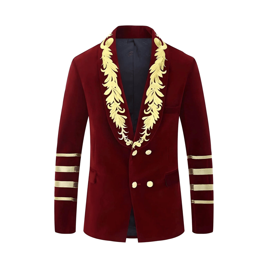 Balfour Velvet Blazer Wynston Duke Red XS 