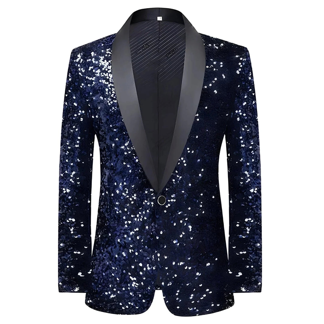Bexley Sequin Blazer Wynston Duke XS 