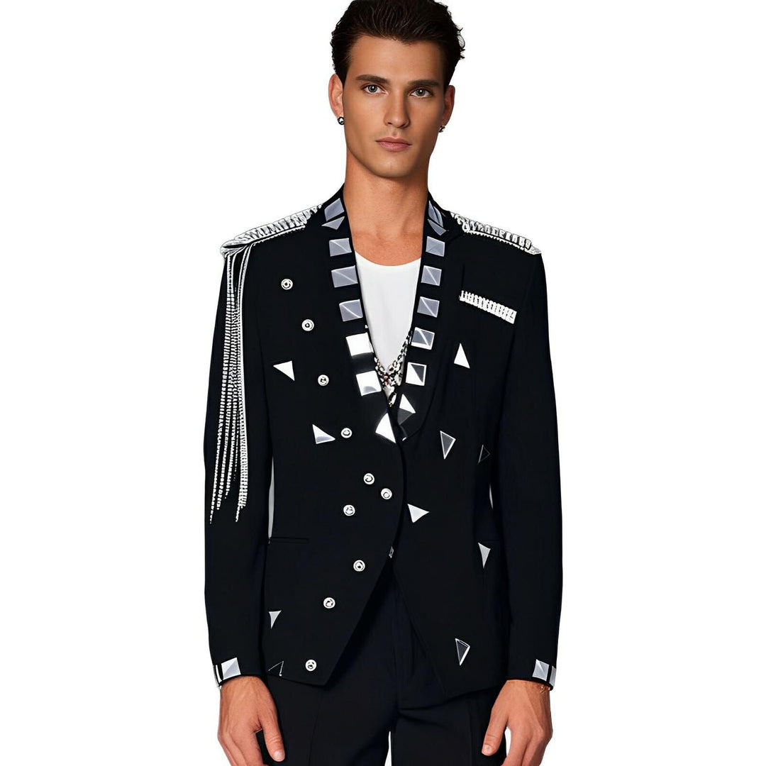 Blackwood Studded Blazer Wynston Duke 