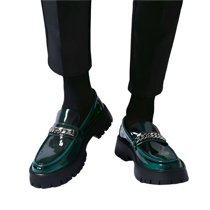 Bradford Platform Penny Loafers Wynston Duke 