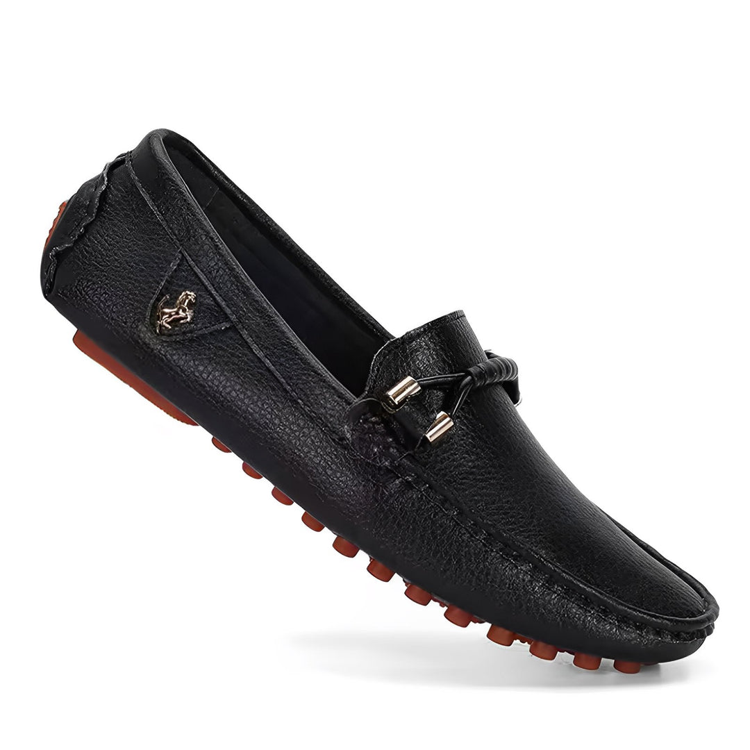 Chamberlain Driving Loafers Wynston Duke Black 5 