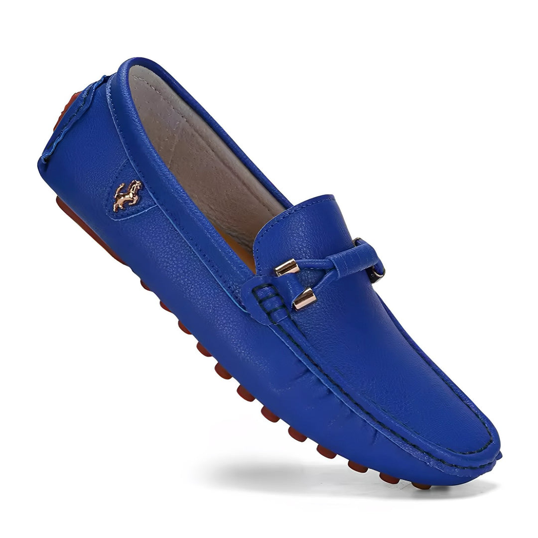 Chamberlain Driving Loafers Wynston Duke Royal Blue 5 
