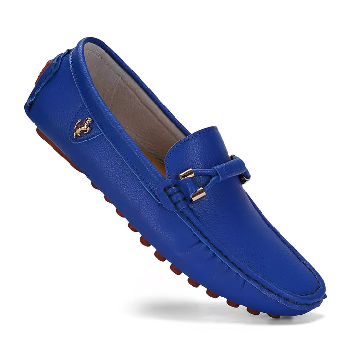 Chamberlain Driving Loafers Wynston Duke Royal Blue 5 