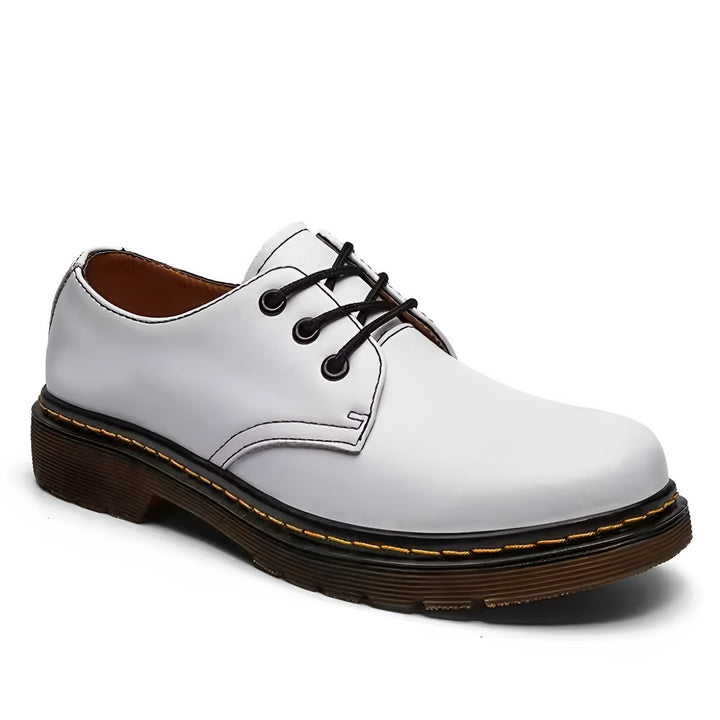 Charleston Platform Oxfords Wynston Duke White 5 