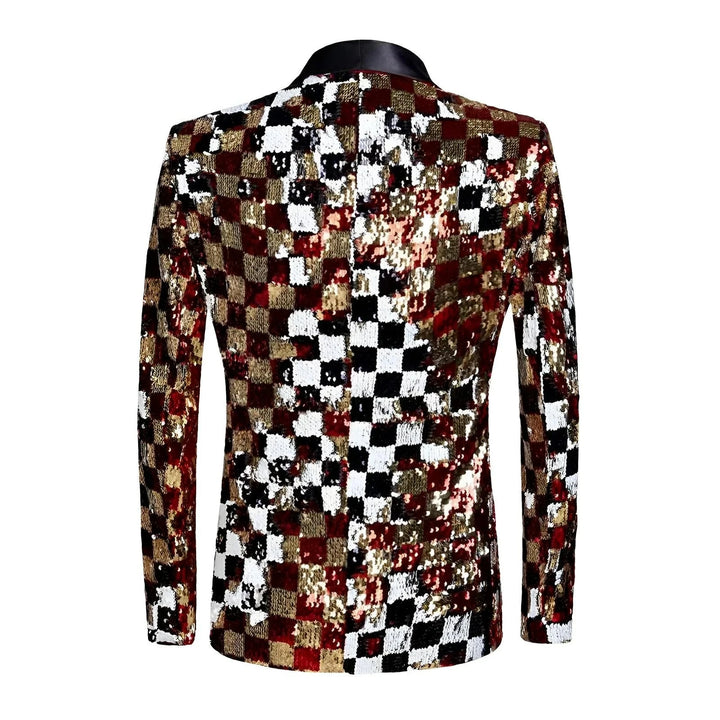 Checkmate Sequin Blazer Wynston Duke 