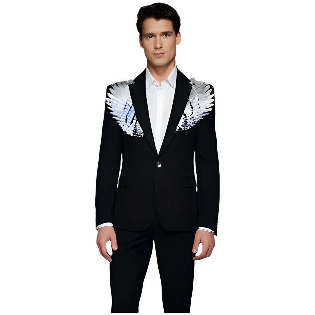Chrome Wing Tailored Blazer Wynston Duke 