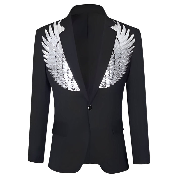 Chrome Wing Tailored Blazer Wynston Duke Black 2XS 