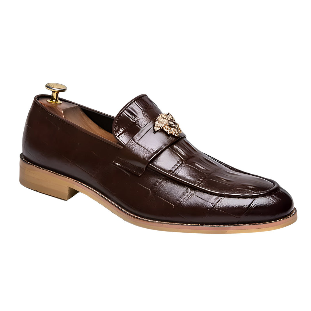 Dansby Penny Loafers Wynston Duke Brown 5 