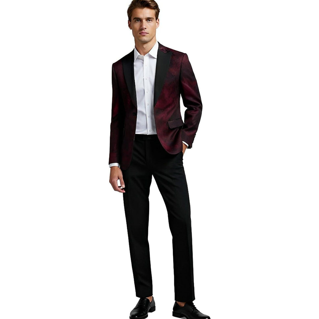 Dunsmore Jacquard Suit Wynston Duke 