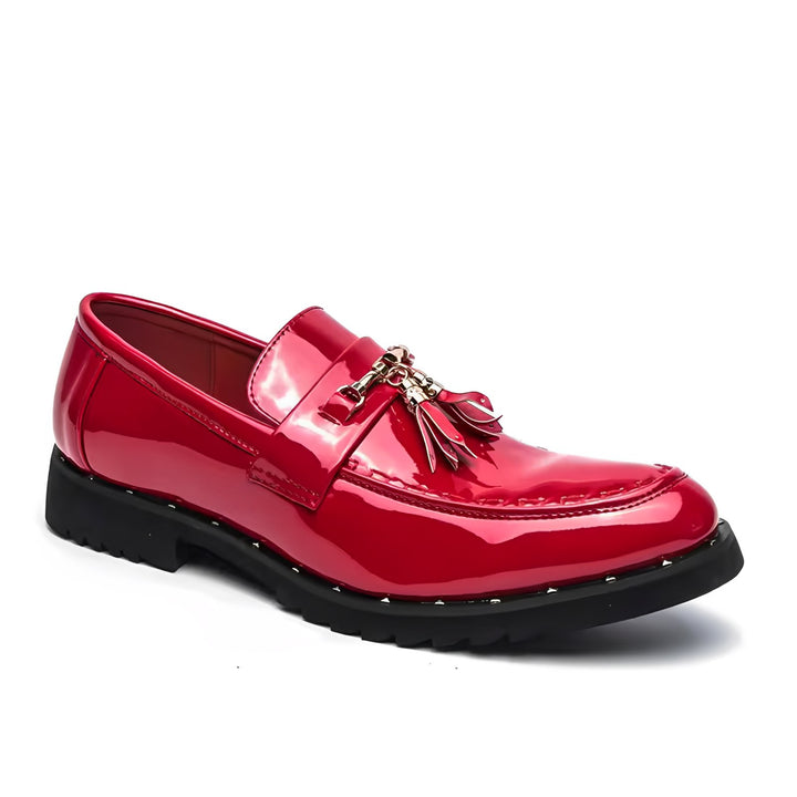 Edgerton Penny Loafers Wynston Duke Red 5 