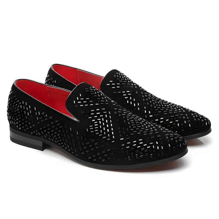 Ellington Rhinestone Loafers Wynston Duke 6 