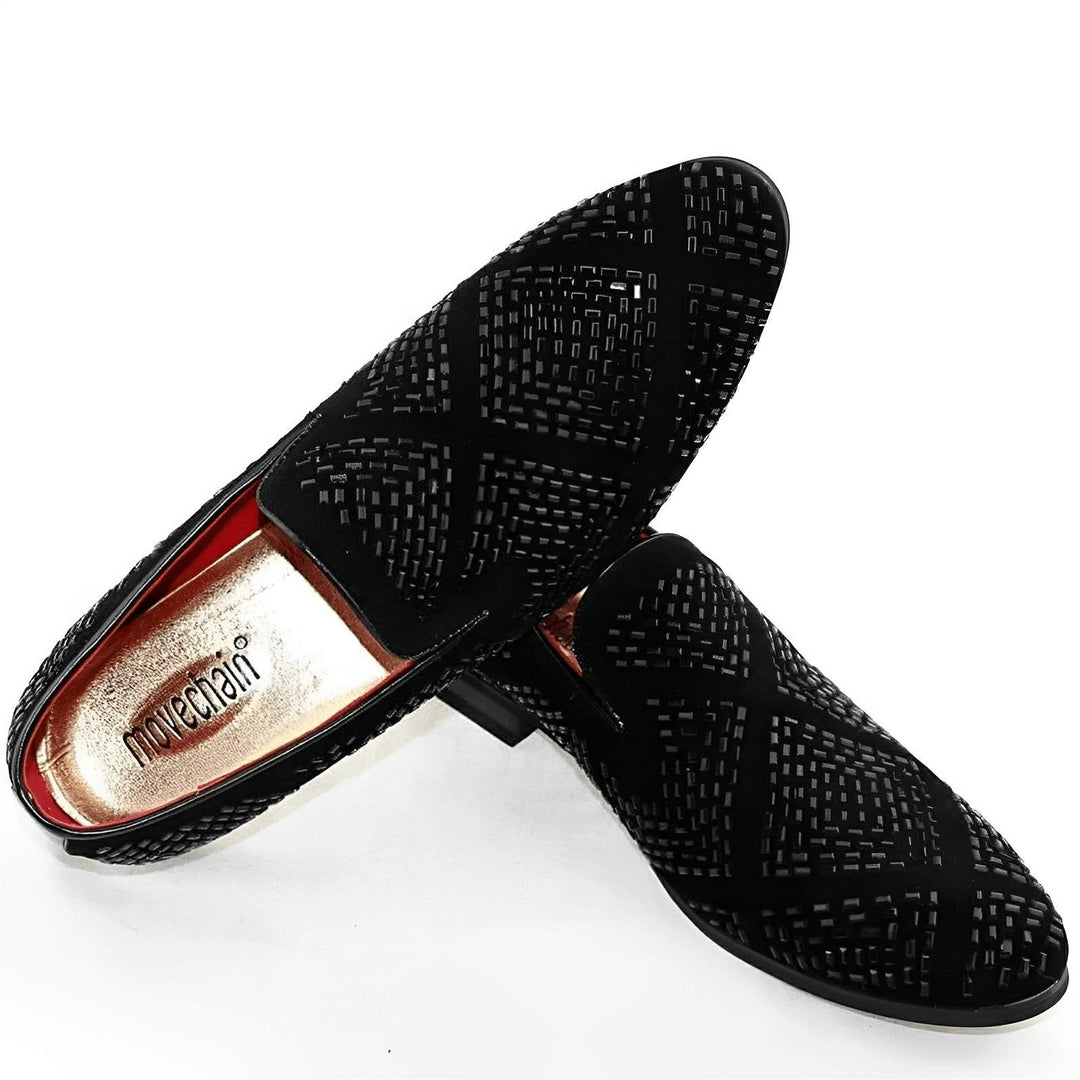 Ellington Rhinestone Loafers Wynston Duke 