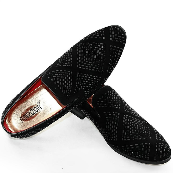 Ellington Rhinestone Loafers Wynston Duke 