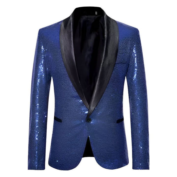 Fairfax Sequin Blazer Wynston Duke Blue S 