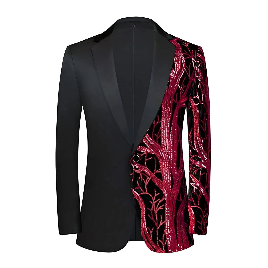 Fairmont Sequin Blazer Wynston Duke Red XS 