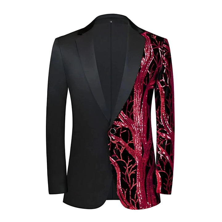 Fairmont Sequin Blazer Wynston Duke Red XS 