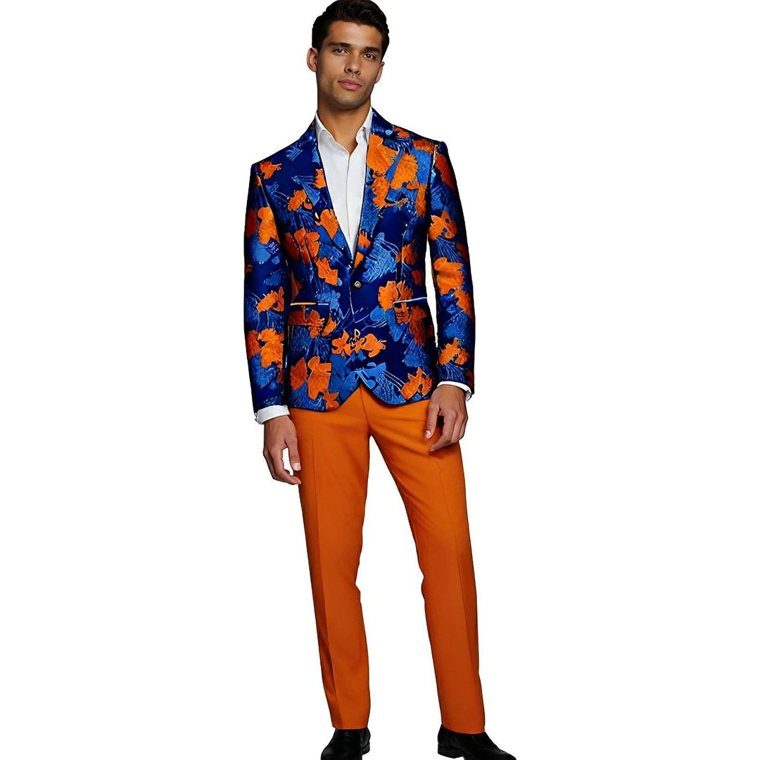 Glenhaven Jacquard Suit Wynston Duke 