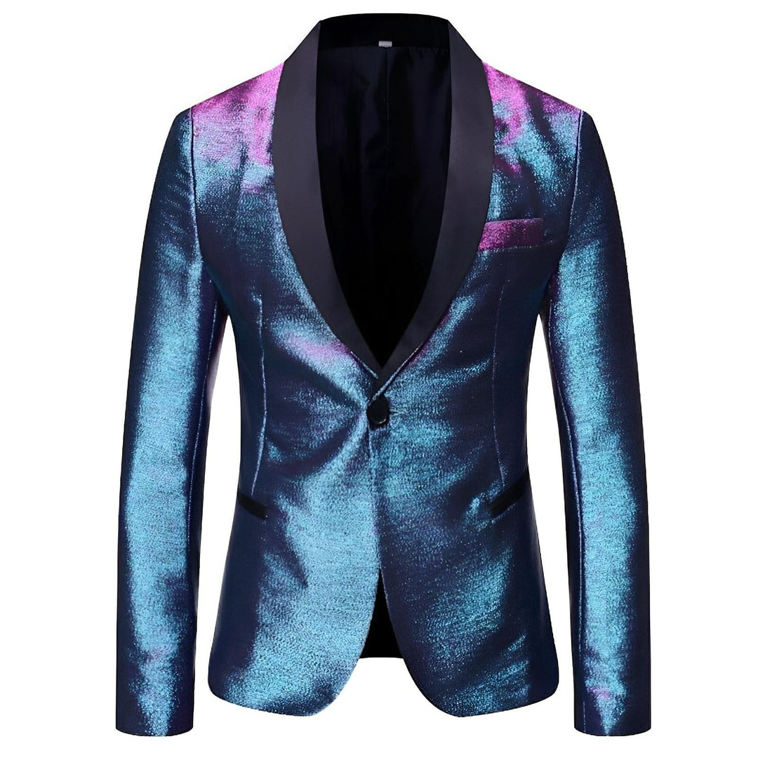 Grantham Reflective Tailored Blazer Wynston Duke Lake Blue Rose 2XS 