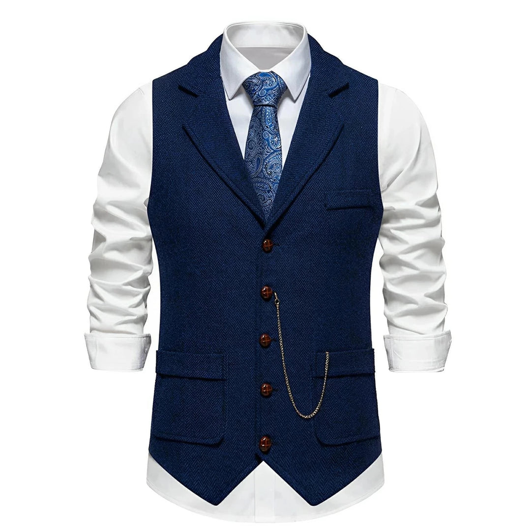 Granville Tailored Vest Wynston Duke Navy S 