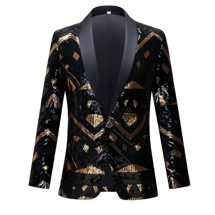 Hargrove Sequin Blazer Wynston Duke XS 