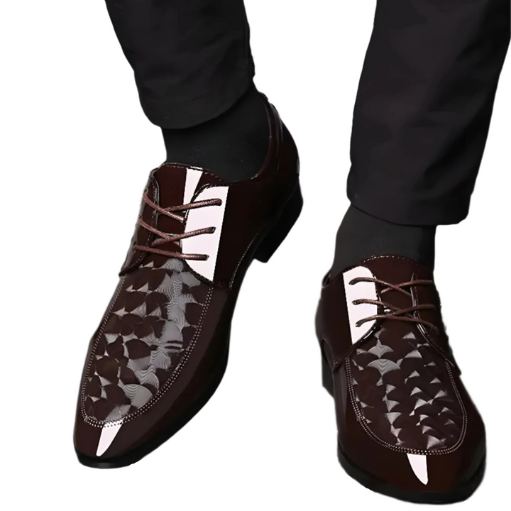 Harrington Patent Leather Oxfords Wynston Duke 