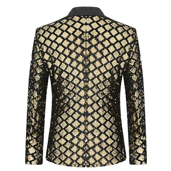 Hollingsworth Sequin Blazer Wynston Duke 