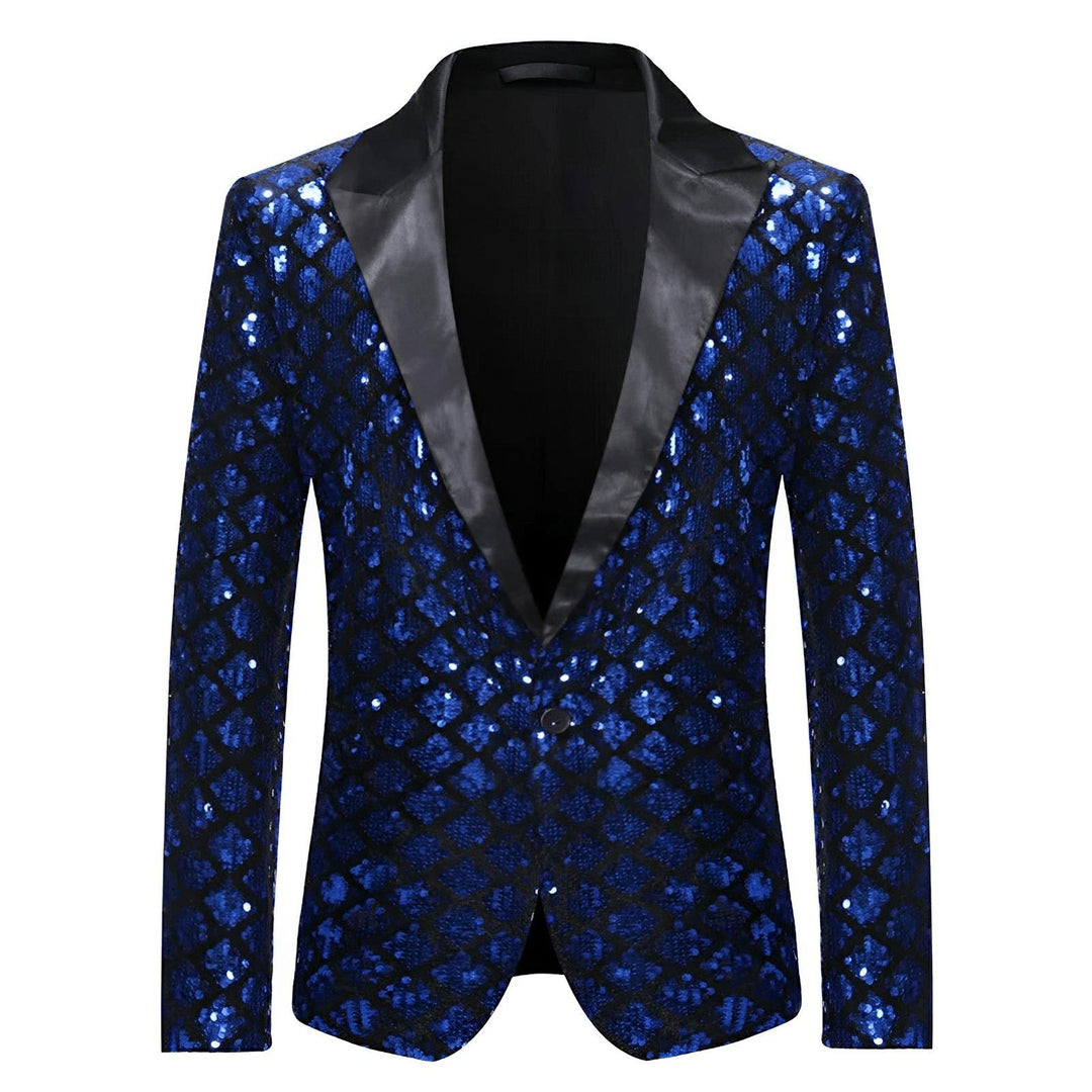 Hollingsworth Sequin Blazer Wynston Duke Black S 
