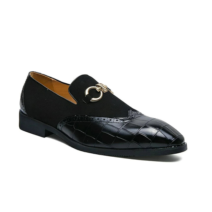 Huntington Suede Loafers Wynston Duke Black 6 