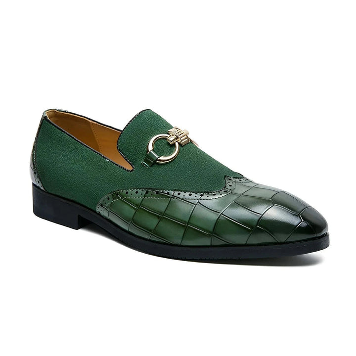Huntington Suede Loafers Wynston Duke Green 6 