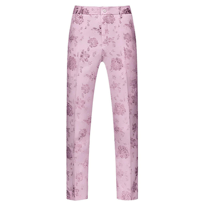 Huxley Jacquard Trousers Wynston Duke Pink S 
