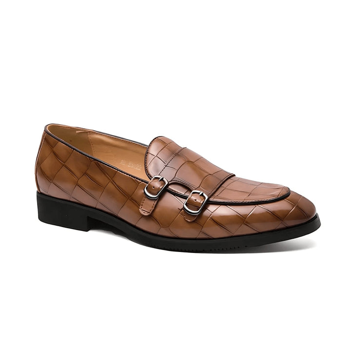 Ingleford Monk Strap Loafers Wynston Duke Brown 6 