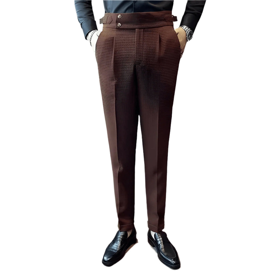 Ingleford Tailored Trousers Wynston Duke Dark Brown 29 