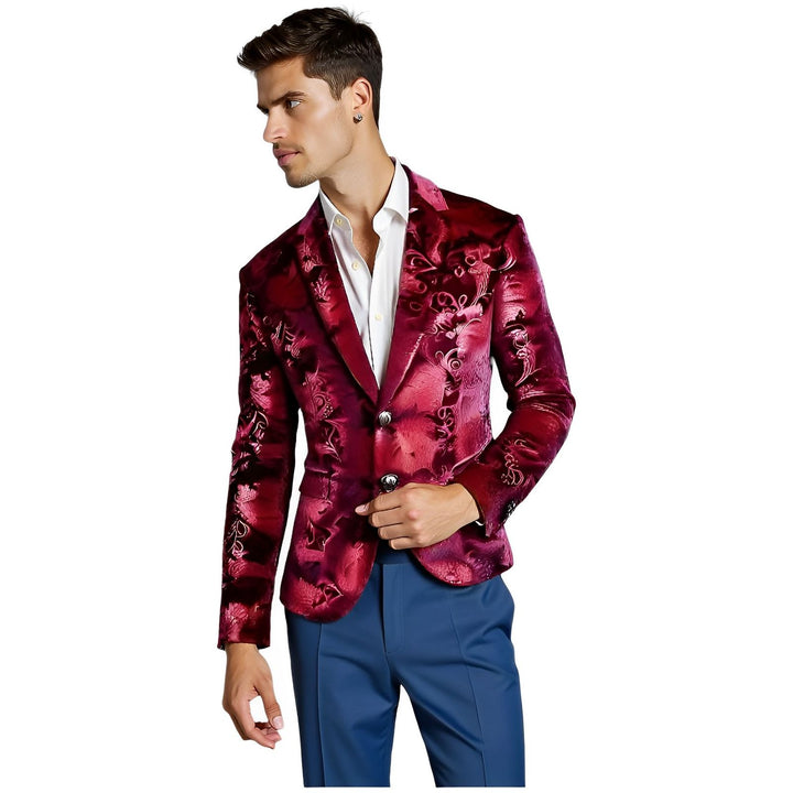 Ismay velvet Tailored Blazer Wynston Duke 