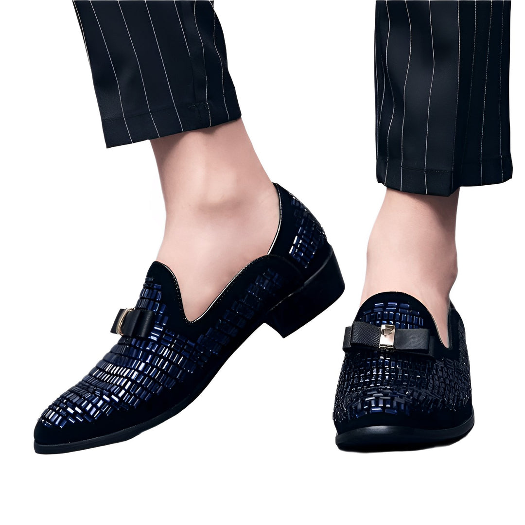 Jarrow Rhinestone Loafers Wynston Duke 