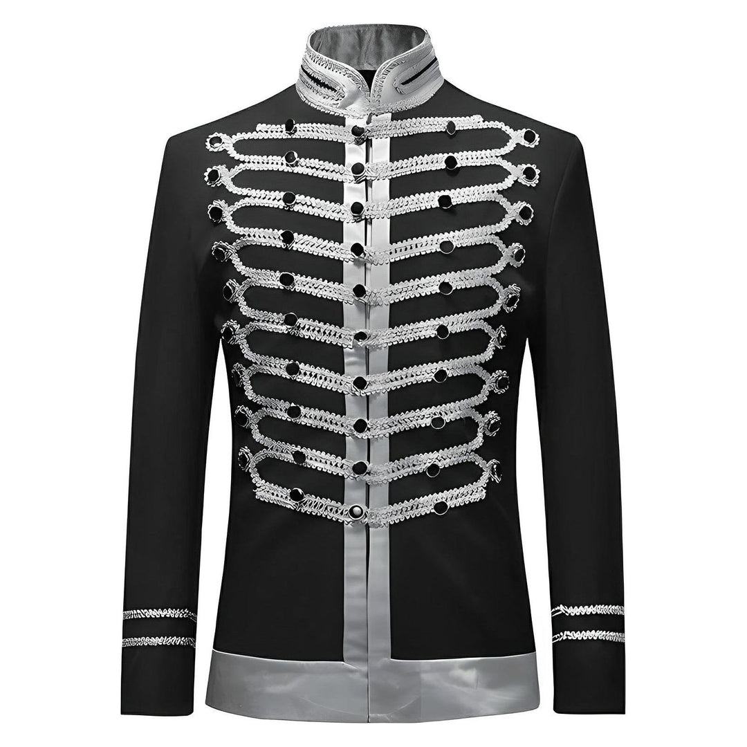 Jervis Military Blazer Wynston Duke Black XS 