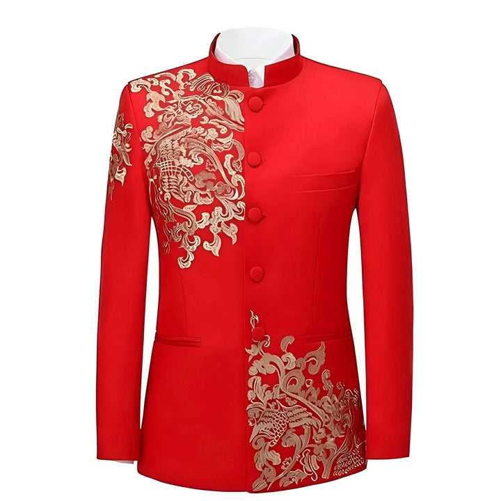 Jessop High-Collar Blazer Wynston Duke Red 2XS 