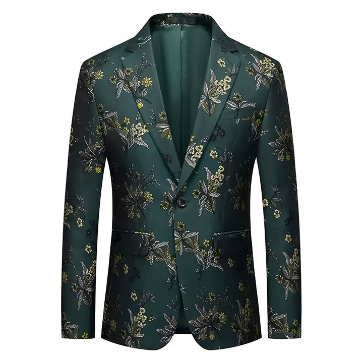 Kenrick Jacquard Blazer Wynston Duke Green 36R 
