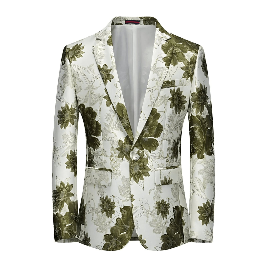 Kingsbury Jacquard Blazer Wynston Duke Olive XS 
