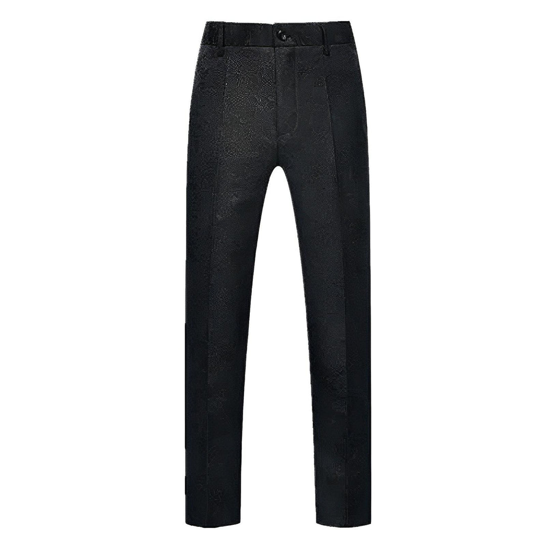 Kingsford Jacquard Trousers Wynston Duke Black S 