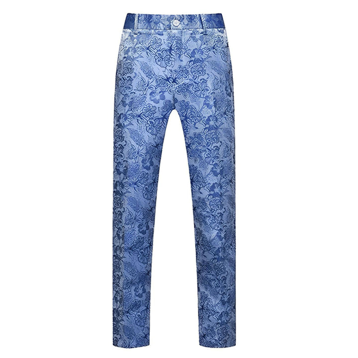 Kingsford Jacquard Trousers Wynston Duke Blue S 