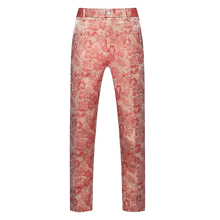 Kingsford Jacquard Trousers Wynston Duke Red S 