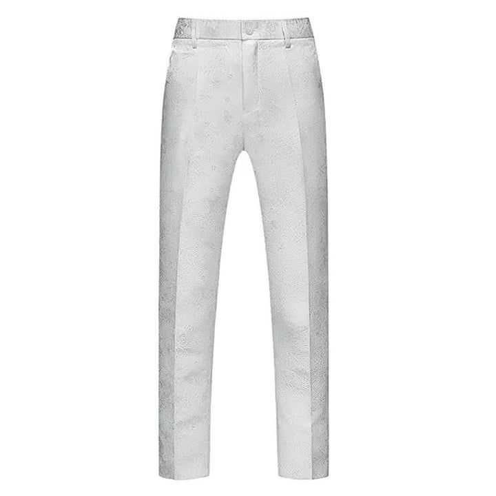 Kingsford Jacquard Trousers Wynston Duke White S 