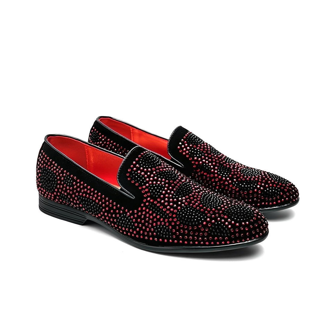 Kingsley Rhinestone Loafers Wynston Duke 