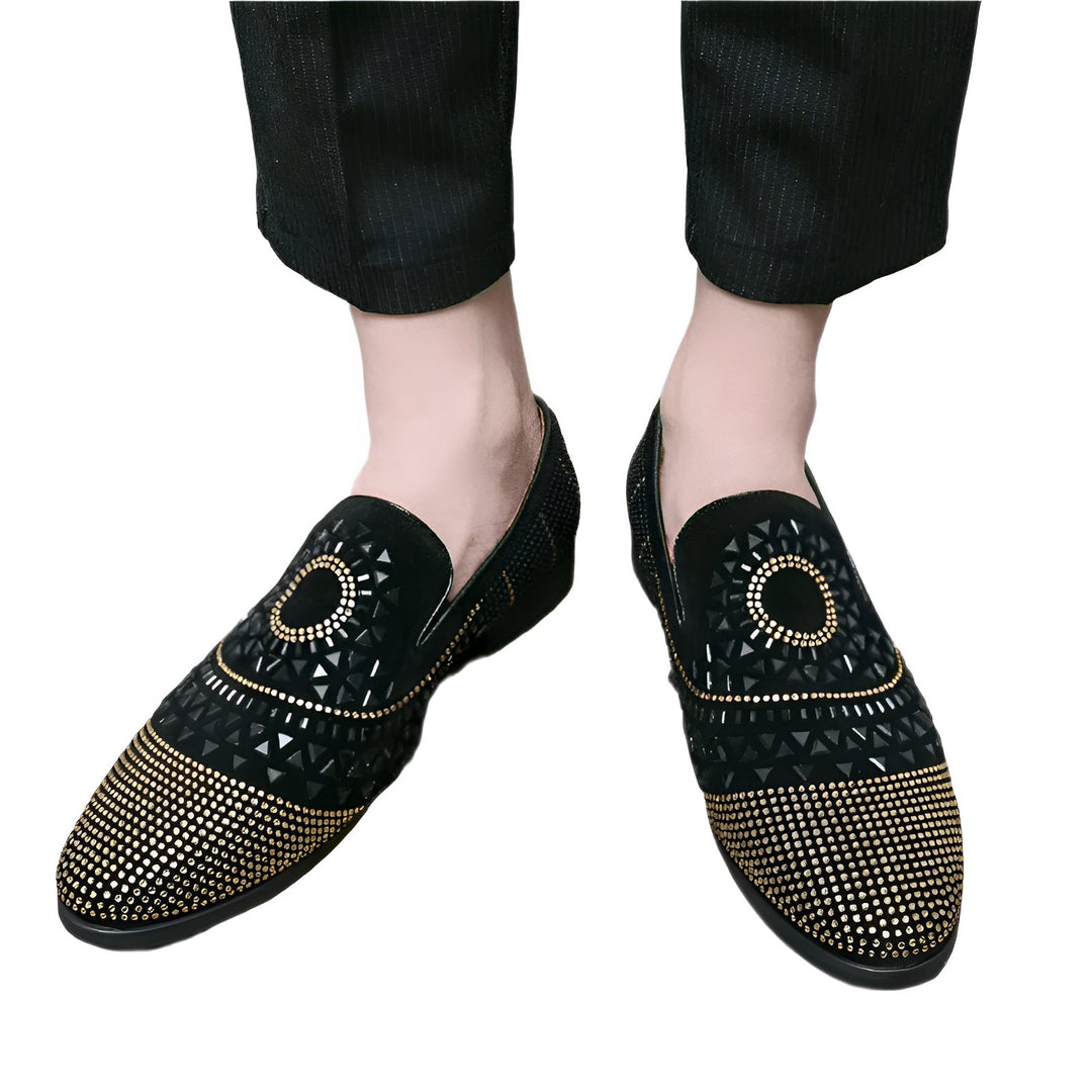 Kingsmere Rhinestone Loafers Wynston Duke 