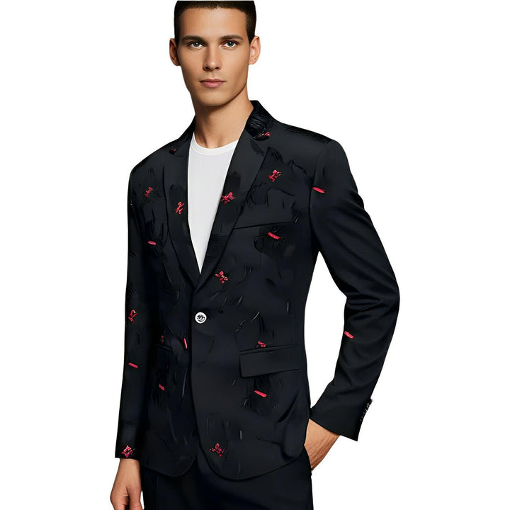 Langston Jacquard Blazer Wynston Duke 