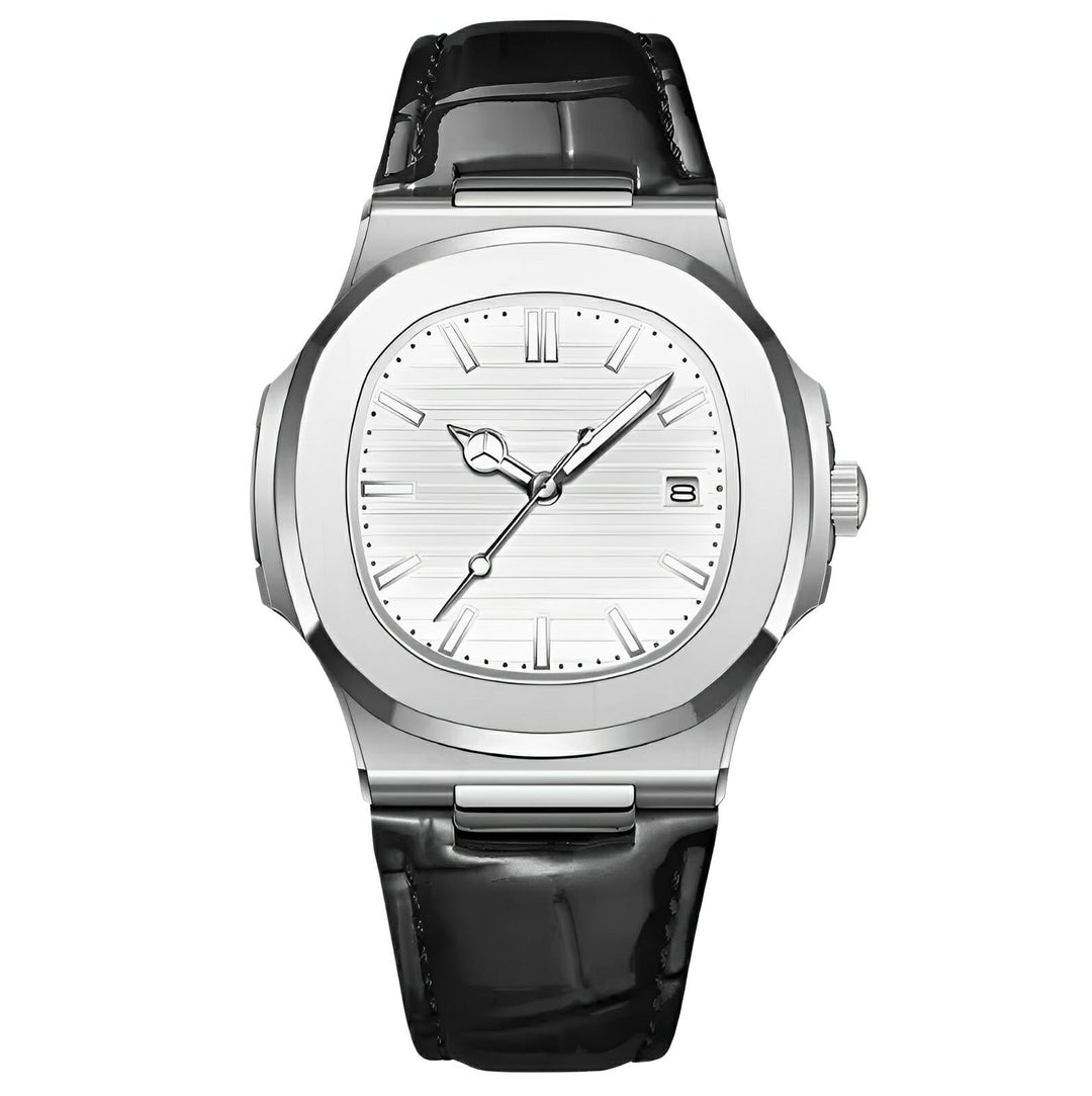 Maison Quartz Watch Wynston Duke Silver White 